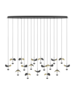 Eglo Hanging lamp Dracera oval 17 lights