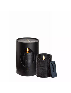 Flameless LED Candles - black