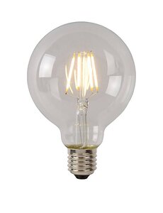 Lucide Filament LED Globe clear 7 watts