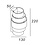 Licht &  Wonen/ Artdelight Rolls wall lamp