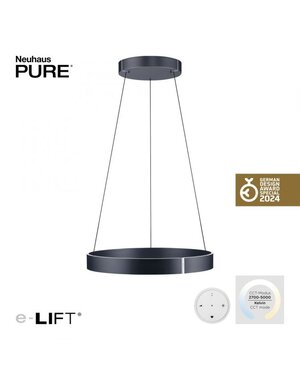 Paul Neuhaus Hanglamp Pure E Lips rond