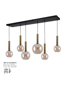 Master Light Hanging lamp Bella 6 lights