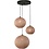 Master Light Hanglamp Corda 3 lichts rond