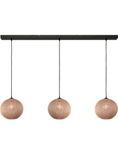 Master Light Corda 3-light pendant lamp