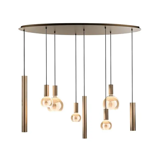 Ztahl Dijkos verlichting Riva oval pendant lamp