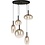 Master Light Lido pendant lamp 5 lights round
