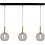 Master Light Lido 3-light pendant lamp