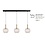 Master Light Hanging lamp Lido 3 lights