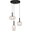 Master Light Lido 3-light round pendant lamp