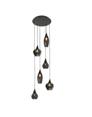 HighLight  Cambio 6-light round pendant lamp