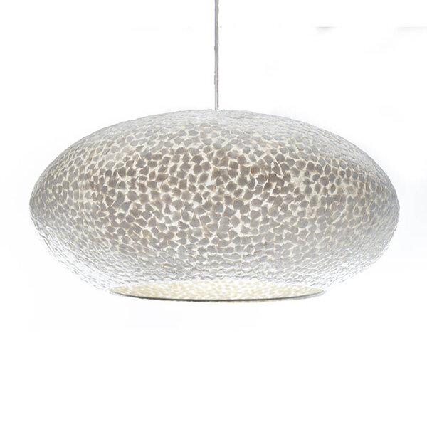 Villaflor Wangi White Ufo Pendant Lamp