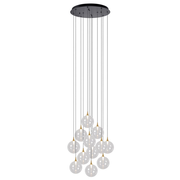 Lucide Hanging lamp Gisela 12 lights round