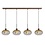 Master Light Sun Cipolla 4-light pendant lamp
