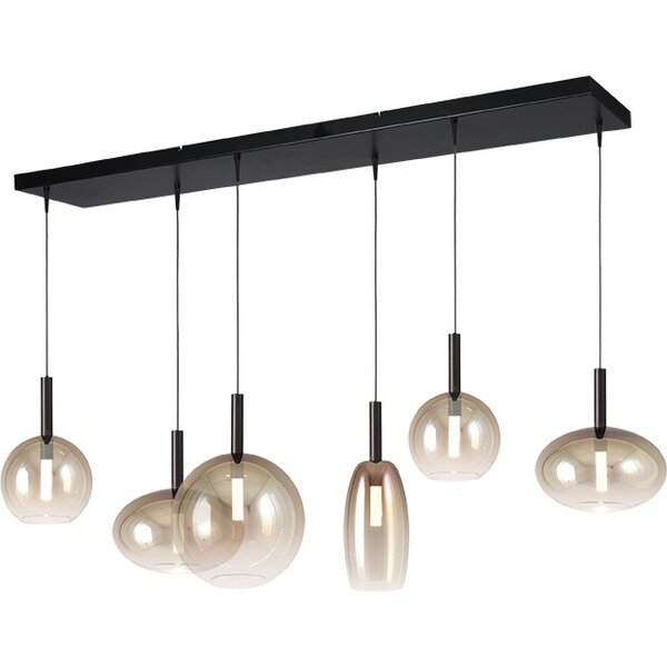 Master Light Lido 6-light pendant lamp