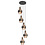HighLight  Round Marrone Pendant Lamp