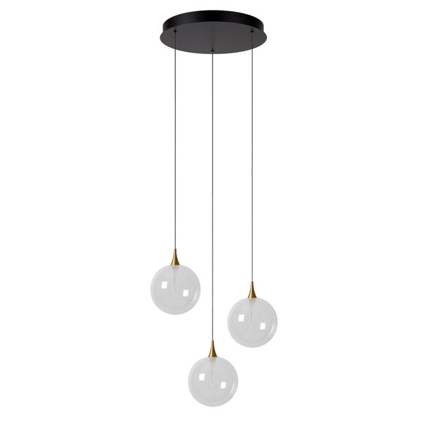 Lucide Gisela 3-light round pendant lamp