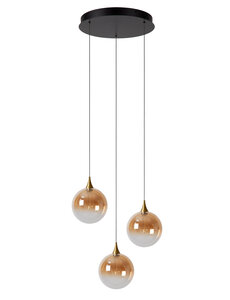 Lucide Gisela 3-light round pendant lamp