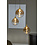 Lucide Gisela 3-light round pendant lamp