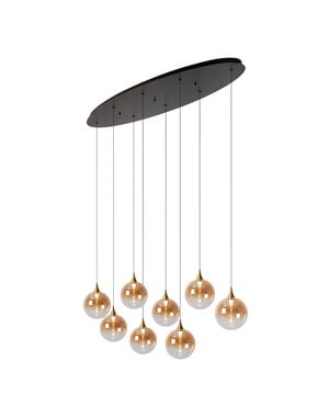 Lucide Gisela 8-light oval pendant lamp