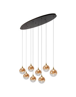 Lucide Hanglamp  Gisela 8  lichts ovaal