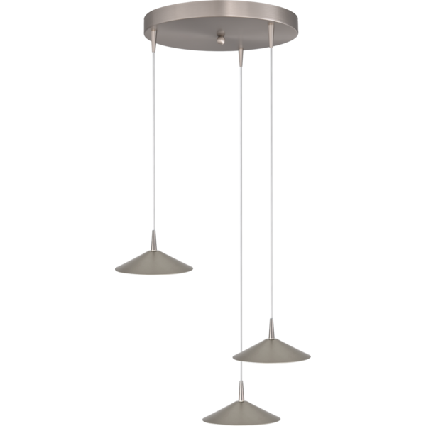Master Light Ceppo 3-lichts ronde hanglamp