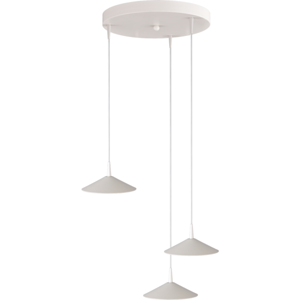 Master Light Ceppo 3-lichts ronde hanglamp