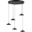 Master Light Ceppo 5 light round pendant lamp