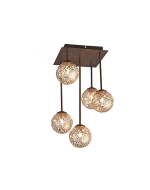 Paul Neuhaus Greta 5-light ceiling lamp