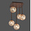 Paul Neuhaus Greta 5-light ceiling lamp