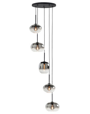 HighLight  Hanglamp Bellini 5  lichts rond