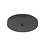HighLight  Round plate matt black undrilled