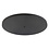 HighLight  Round plate matt black undrilled