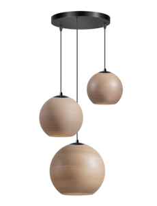 ETH Hanglamp Orb  Saturn 3 lichts rond