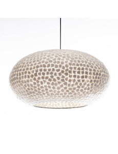 Villaflor Hanging lamp Wangi White Ufo open