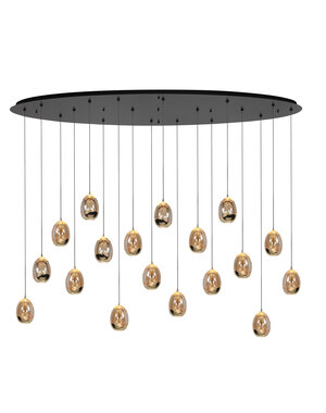 HighLight  Egg oval pendant lamp 18 lights