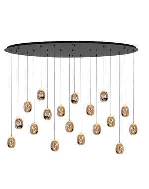 HighLight  Hanging lamp Egg oval 18 lights