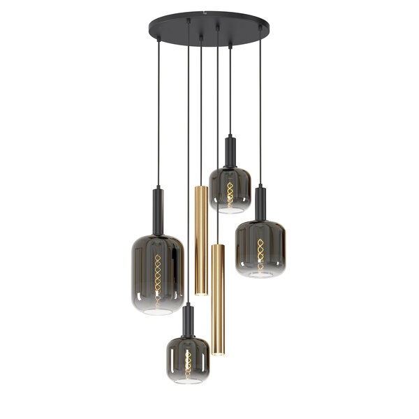 Lucide Hanging lamp Joanet coffee