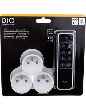DIO  DI.O set met 3 stopcontacten