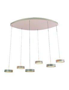Freelight Alieno oval pendant lamp