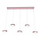 Freelight Alieno beam pendant lamp 5 lights