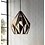 Eglo Pendant lamp Carlton 1 Black-Gold