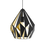 Eglo Pendant lamp Carlton 1 Black-Gold