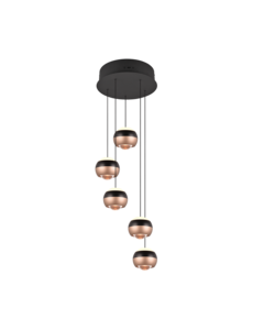 Trio Leuchten Orbit round pendant lamp