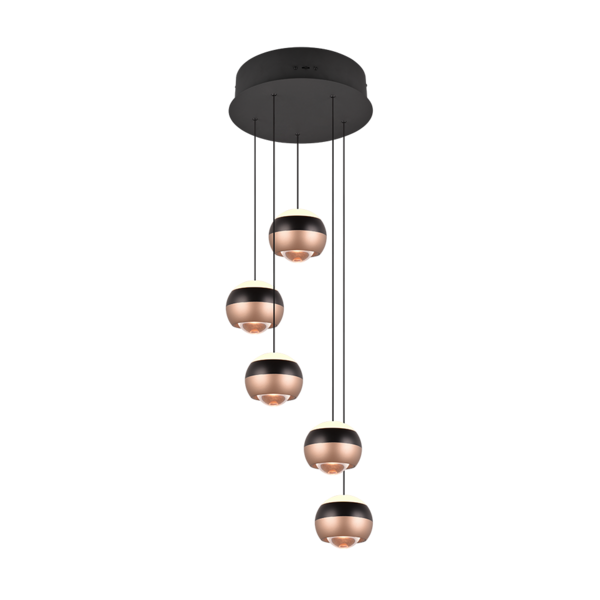 Trio Leuchten Hanglamp Orbit rond