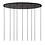 Lucide Hanglamp Joanet koffie ovaal