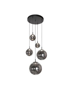 Steinhauer Pendant lamp Bollique New smoke