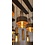 HighLight  Marrone oval pendant lamp