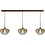 Master Light Genoa 3-light pendant lamp