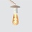 Steinhauer Arc lamp Sparkled without shade