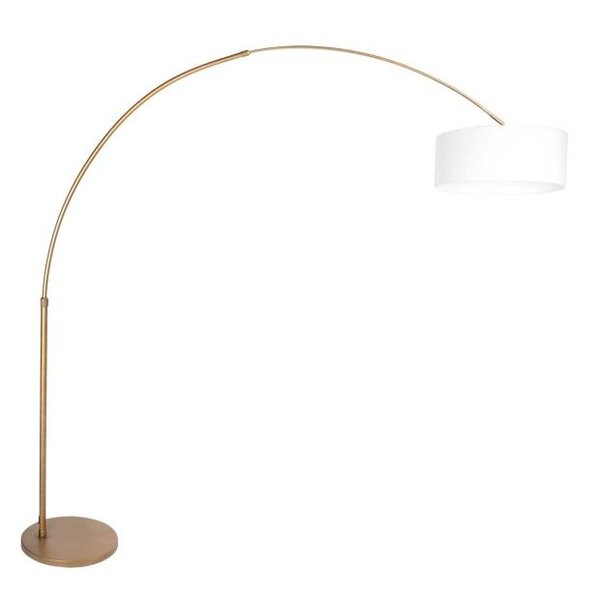 Steinhauer Arc lamp Sparkled with shade